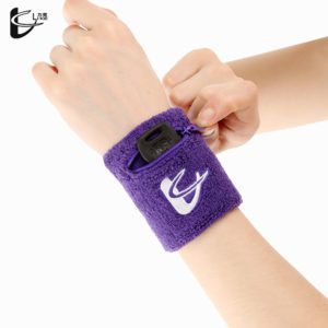 SPORT WRISTBAND WITH KEYPOUCH