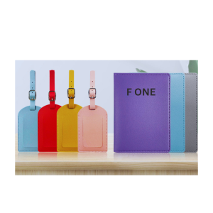 PU LEATHER PASSPORT SET