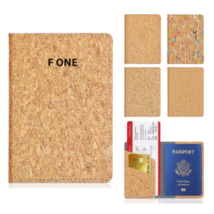 LUXURY NATURAL CORK PASSPORT HOLDER