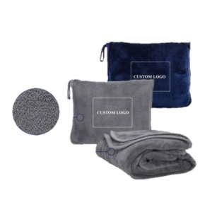 2-in-1 TRAVEL PILLOW & BLANKET